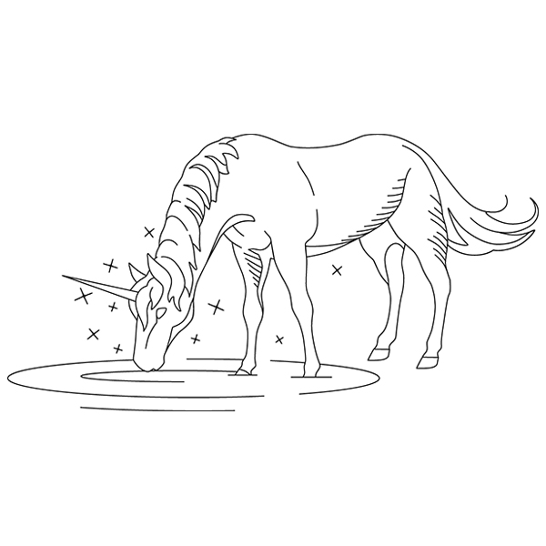 Unicorn Magic 5 [SVG, DXF]