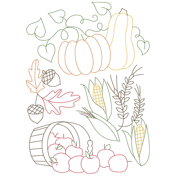 Fall Farmers Market [SVG, DXF]