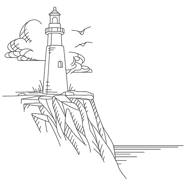 Light on the Horizon 1 [SVG, DXF]