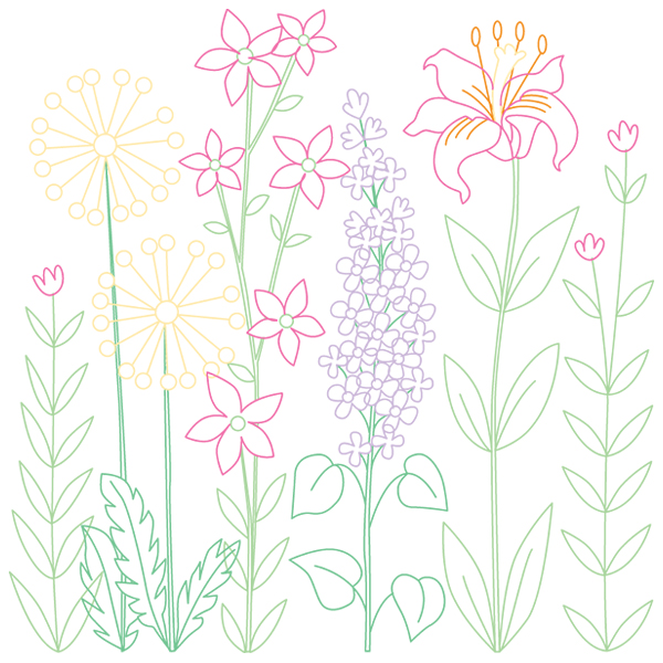 Light and Lovely Garden 2 [SVG, DXF]