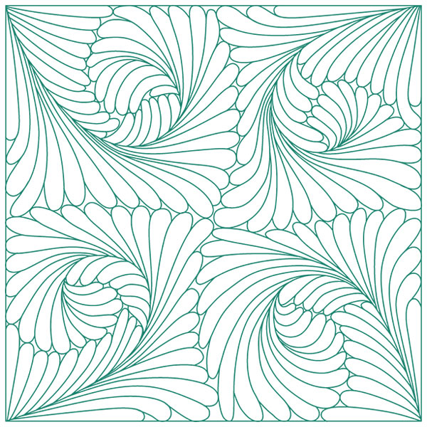 Fern Pattern  [SVG, DXF]