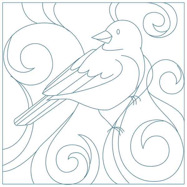 Winter Birds - Junco [SVG, DXF]