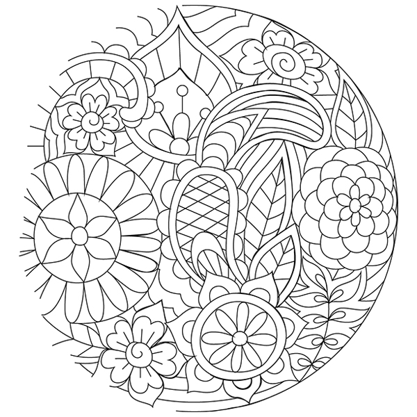 Luna - Waxing Gibbous Moon [SVG, DXF]