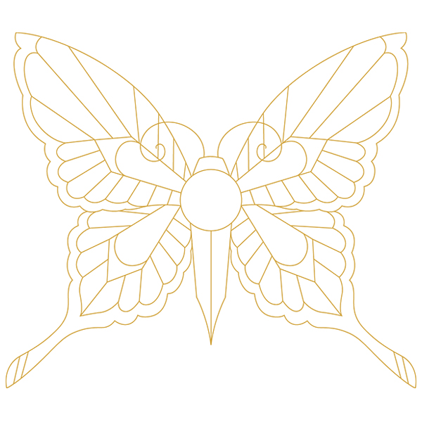 Talisman - Butterfly [SVG, DXF]