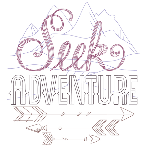 Seek Adventure [SVG, DXF] 1