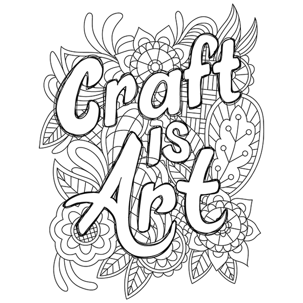 Craft Is Art [SVG, DXF]