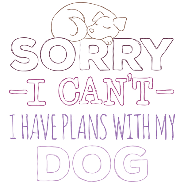 I Have Plans with My Dog [SVG, DXF]