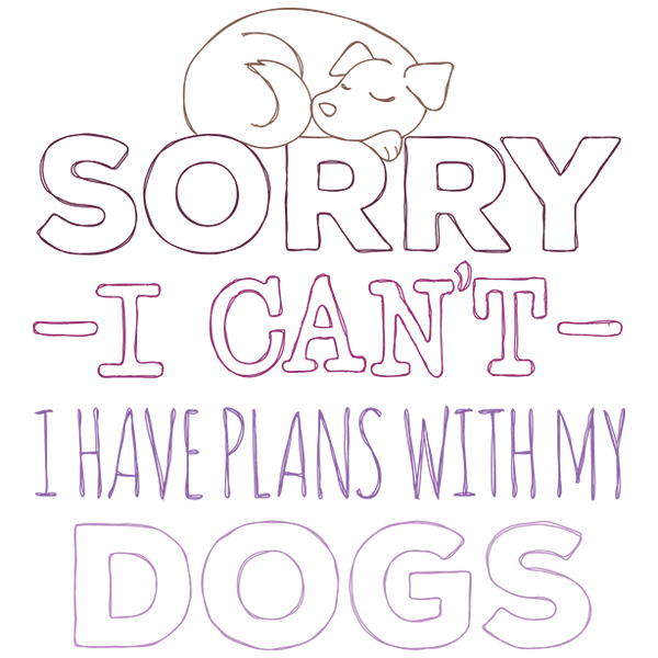 I Have Plans with My Dogs [SVG, DXF]
