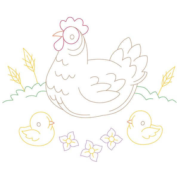 Tuesday Chicken [SVG, DXF]