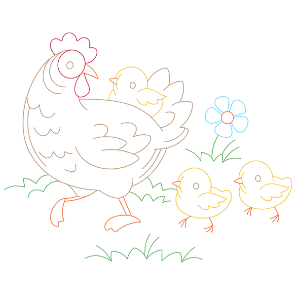 Thursday Chicken [SVG, DXF]