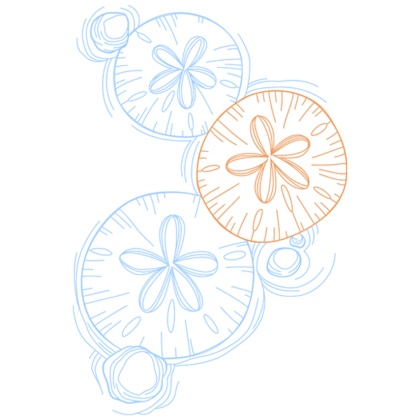 Under the Sea - Sand Dollar [SVG, DXF]