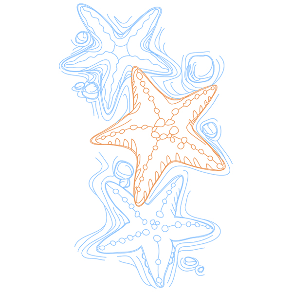 Under the Sea - Starfish [SVG, DXF]