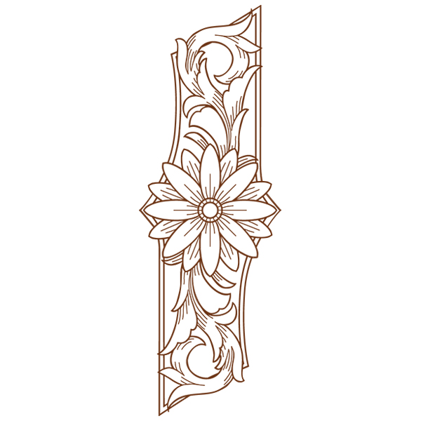 Western Spray [SVG, DXF]