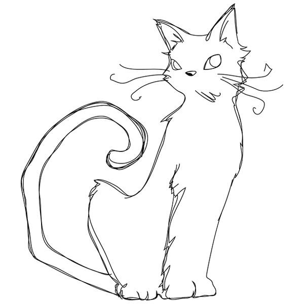 Halloween - Cat [SVG, DXF]