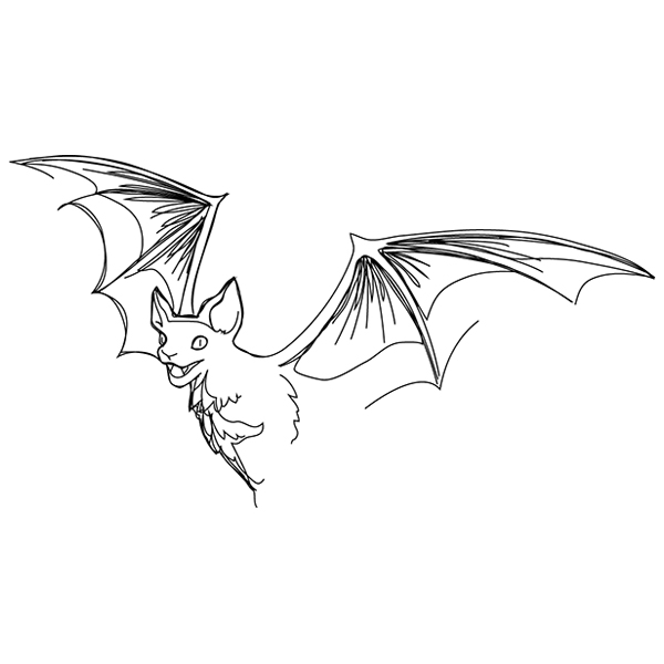 Halloween - Bat [SVG, DXF]
