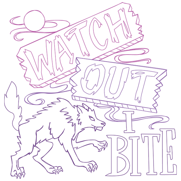Supernatural Wit - Watch Out [SVG, DXF]