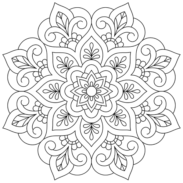 Ironwork Medallion [SVG, DXF]