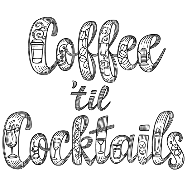 Coffee 'til Cocktails [SVG, DXF]
