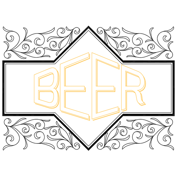 Aqua Vita - Beer [SVG, DXF]