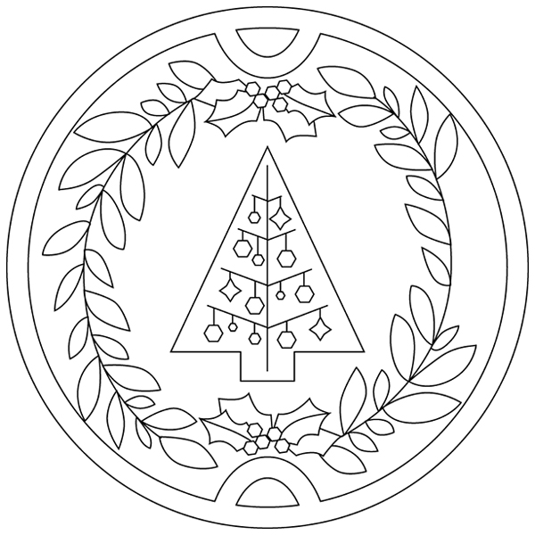 Christmas Tree Gift Topper [SVG, DXF]