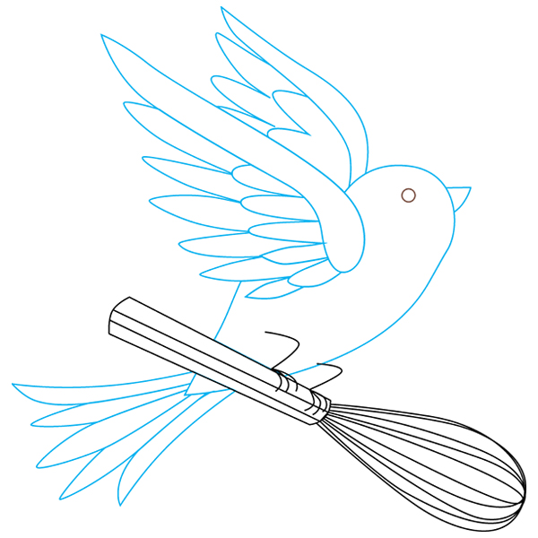 Baking Birdie 1 [SVG, DXF]