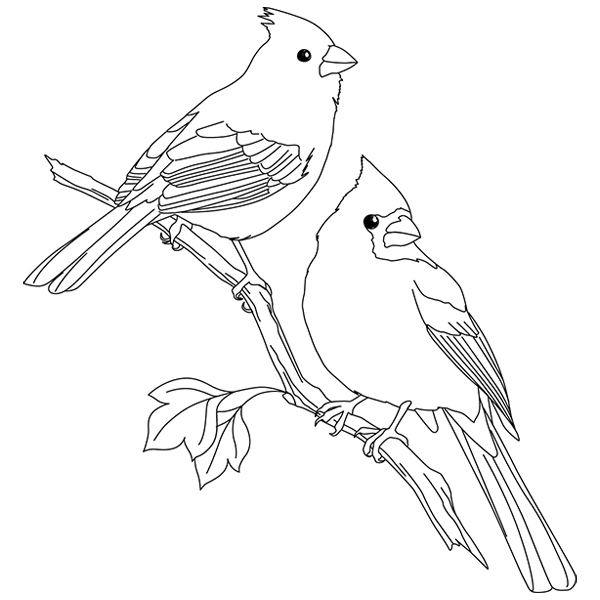 Cardinals [SVG, DXF]