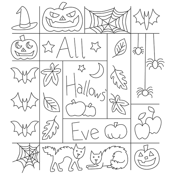 All Hallow's Eve Shadow Box [SVG, DXF]