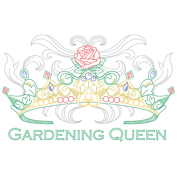 Gardening Queen [SVG, DXF]