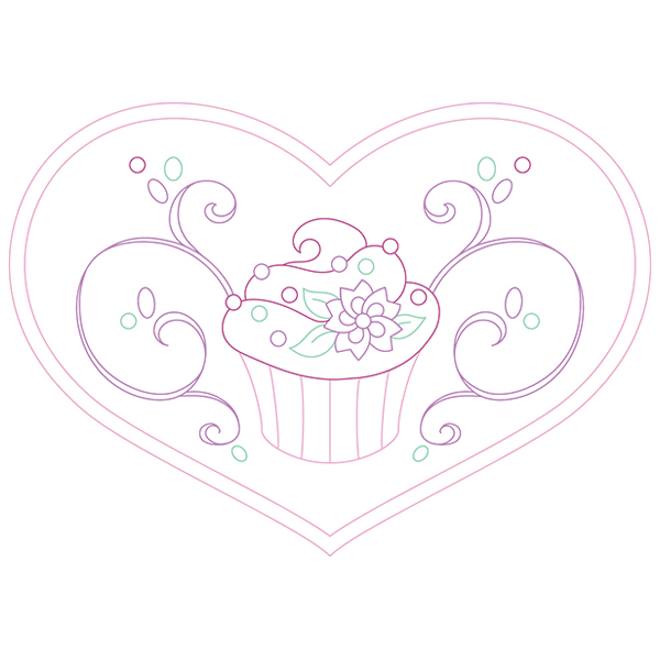 Sweet Heart [SVG, DXF]