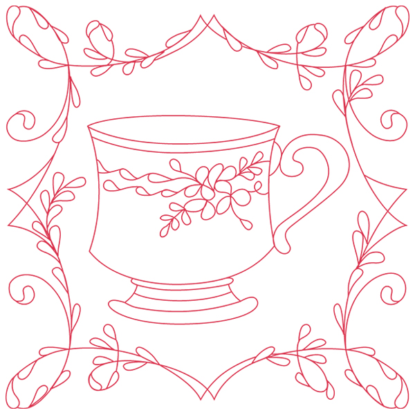 Teacup 1 [SVG, DXF]