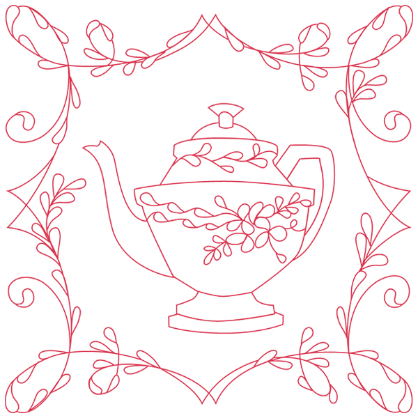 Teapot 1 [SVG, DXF]