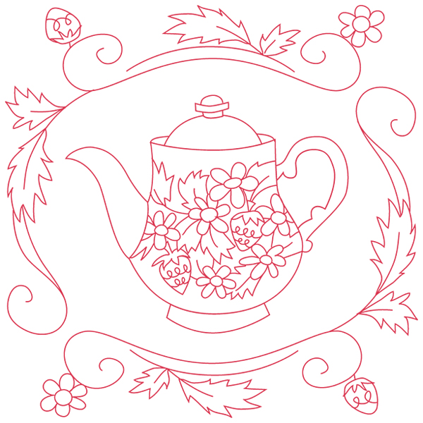 Teapot 3 [SVG, DXF]