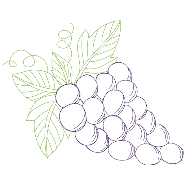 Grapes [SVG, DXF]