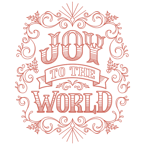 Joy to the World [SVG, DXF]