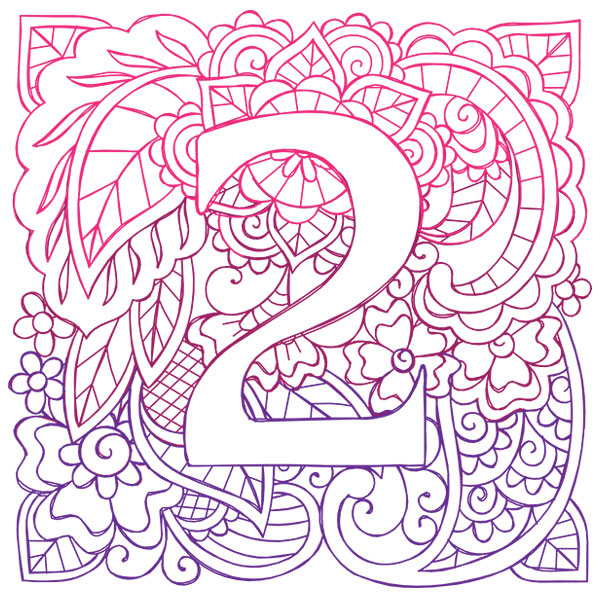 Mendhika Alphabet - 2 [SVG, DXF]