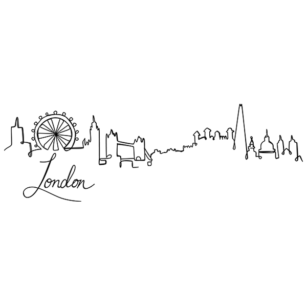 Cityscape - London [SVG, DXF]