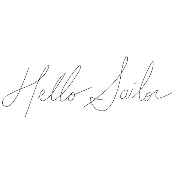 Hello Sailor [SVG, DXF] 1