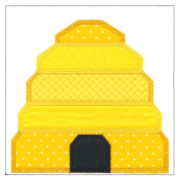 Beehive Quilt Block (In-the-Hoop)