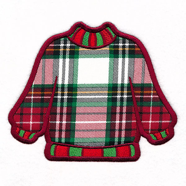 Plain Ugly Christmas Sweater Applique