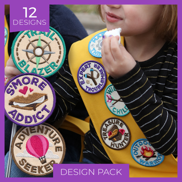 Adventure Merit Badges (Patch) (Design Pack) 1
