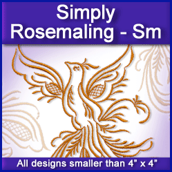 A Simply Rosemaling Design Pack - Sm
