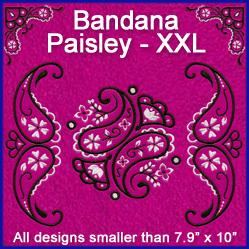 A Bandana Paisley Design Pack - XXL