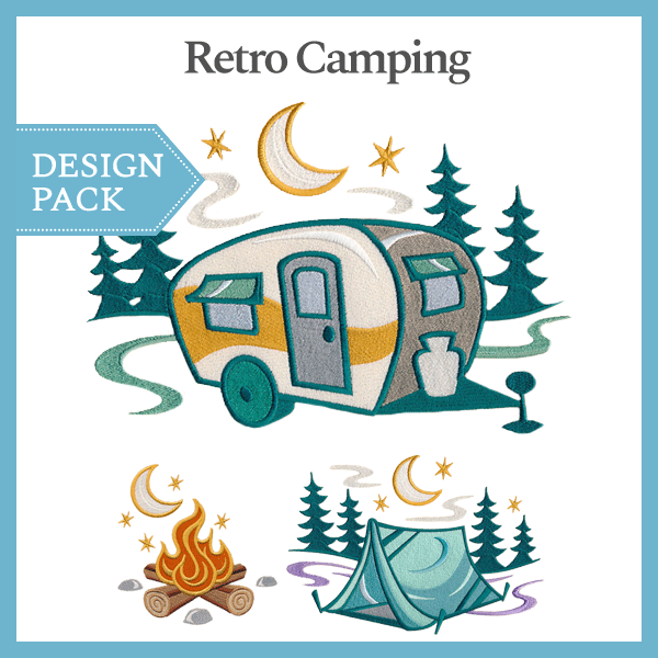 A Retro Camping Design Pack - Lg