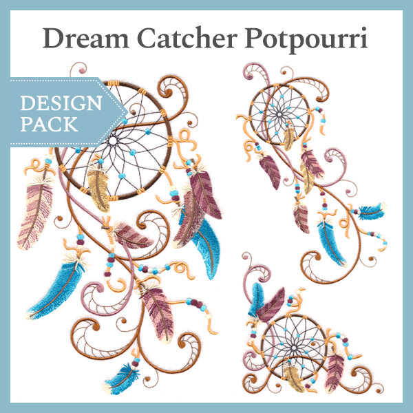 A Dream Catcher Potpourri Design Pack