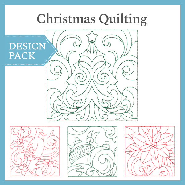 A Christmas Quilting Design Pack - Md