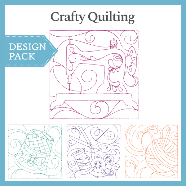 A Crafty Quilting Design Pack - Sm