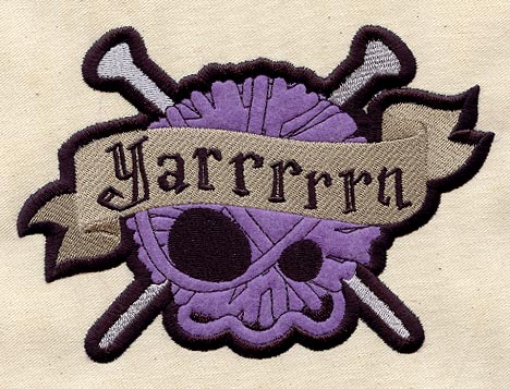Yarrrrrn - Knitting (Patch)