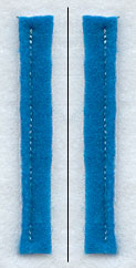 Collegiate Letter I (Split, Crafty Cut Applique) (3 Inch)