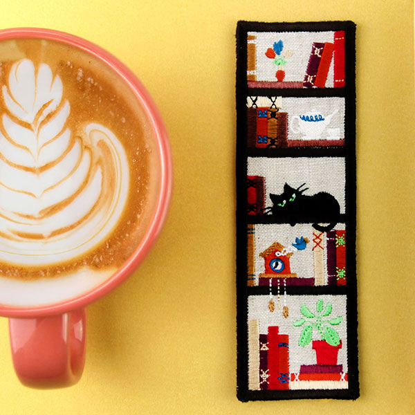 Latte Cross Hoops Latte Cross Hoops