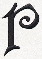 Fantasy Letter R - Lowercase